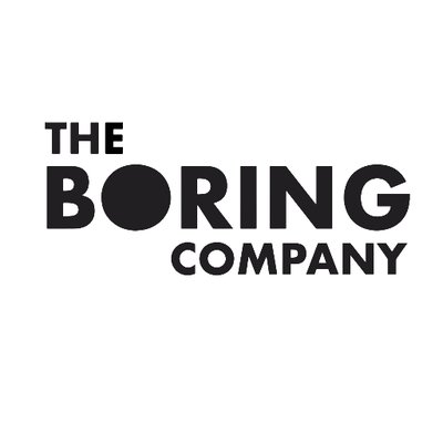 Logotyp för The boring company