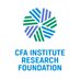 Research Foundation (@CFAResearchFndn) Twitter profile photo