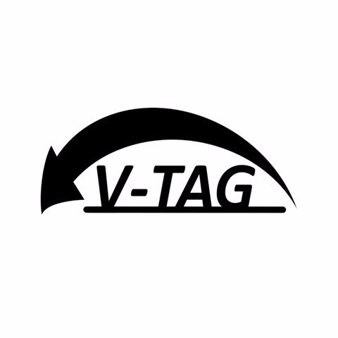 V-Tag Voice Recordable ID Tag and Collar Provides Pet Owners with the Ability to Record a Personal ID Pet Info Message to Help if the Pet is Lost.