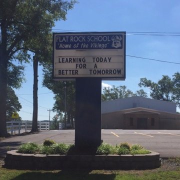 We are a K-8 School in Flat Rock Alabama!