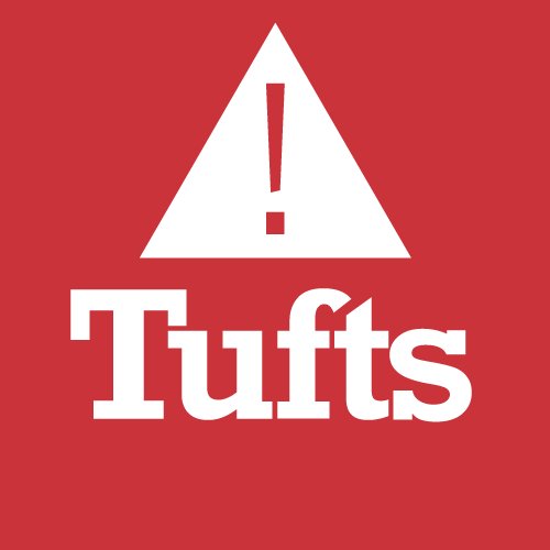 Automated tweets from TuftsAlert system and severe weather from @NWSBoston. Sign up: https://t.co/UiFciWlFQu. Interact: @TuftsReady.