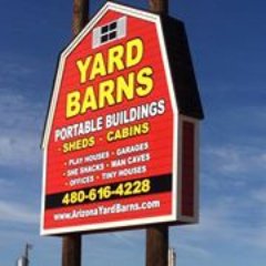 ArizonaYardBarn's profile picture. Hello, this is Arizona Yard Barns where we specialize in anything from sheds, to small buildings/houses, we will work hard to make sure you get what you need!