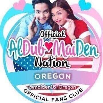 Official ALDUB|MAIDEN Fans Club OREGON, USA Chapter. Affiliated to ALDUB|MAIDEN NATION @MaineAlden16