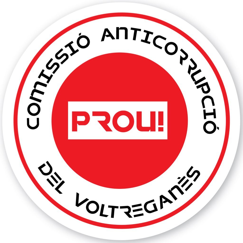 Voltreganes's profile picture. Prou corrupciò al Voltreganès.Entitat legalment constituïda i registrada. #caçacorruptes