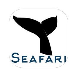 SEAFARI app allows users to report marine mammal sightings made worldwide. We also work very closely with Happywhale.