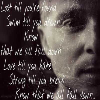 GIVE ME A REASON TO PROVE ME WRONG OneRepublicā¢LinkinParkā¢WithinTemptationā¢
Redā¢PoetsOfTheFallā¢Skilletā¢BreakingBenjaminā¢
Nickelbackā¢Hurtsā¢AdamLambertā¢FallOutBoy