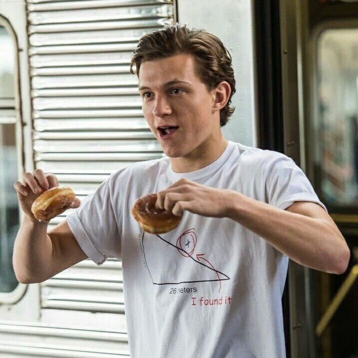 tom holland is wow