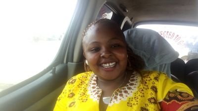 Young energetic humble cheerful woman what u see is what u get