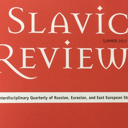 Slavic Review is an Interdisciplinary Quarterly of Russian, Eurasian, and East European Studies, published by @aseeestudies