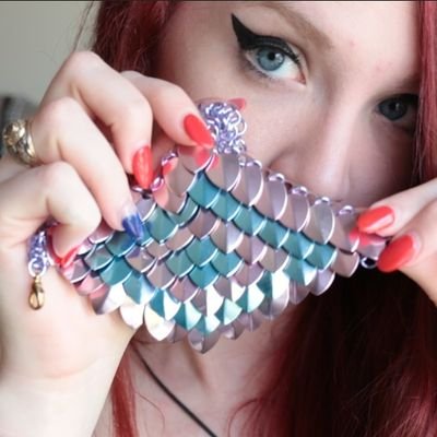 I make chainmail! Follow me on YouTube and Twitch!