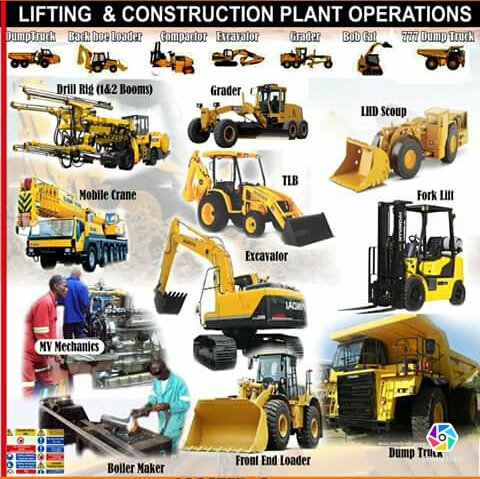 Dionnek93033549's profile picture. Mining operator training school 
777 dump truck Drill rig LHD scoop
Front loader TLB Grader Forklift UV
Excavators Boiler making / Welding etc. 073 314 6833
