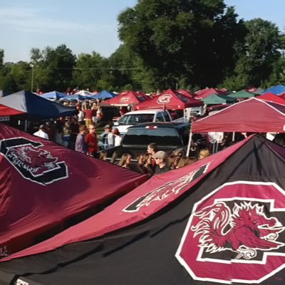 208 numbered spots where students and young alumni come to tailgate and enjoy @UofSC home football games.