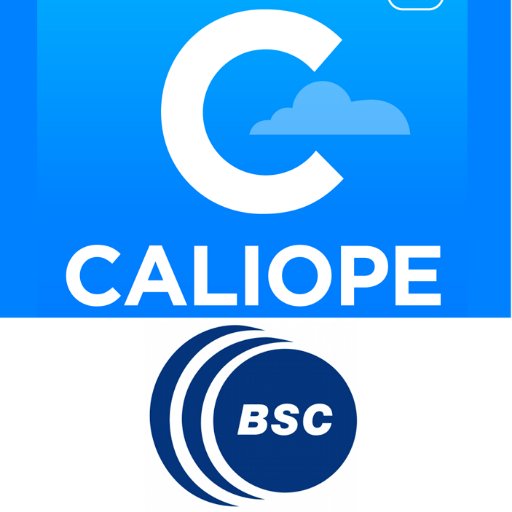 CALIOPE is the @BSC_CNS #AirQuality prediction system that offers operational forecasts at 24-48 hours for Europe, Iberian Peninsula, Catalonia and Barcelona.