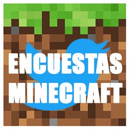 EncuestasMC's profile picture. Encuestas relacionadas con todos los aspectos de Minecraft; PvP, Técnico, YouTubers, Survival, etc. Sugerencias por MD.