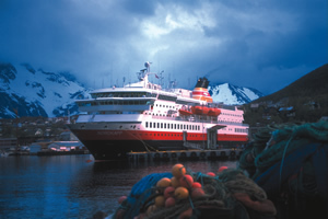 Hurtigruten - The Norwegian Coastal Voyage around the majestic coastline of Norway have been described as "The World's Most Beautiful Voyage".