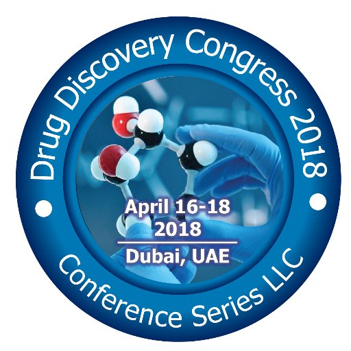 DrugDiscovery18's profile picture. Conference Series Ltd is bringing forth “5th Annual Congress on Chemistry in Drug Discovery & Designing” during April 16-17,2018 in Dubai, UAE.