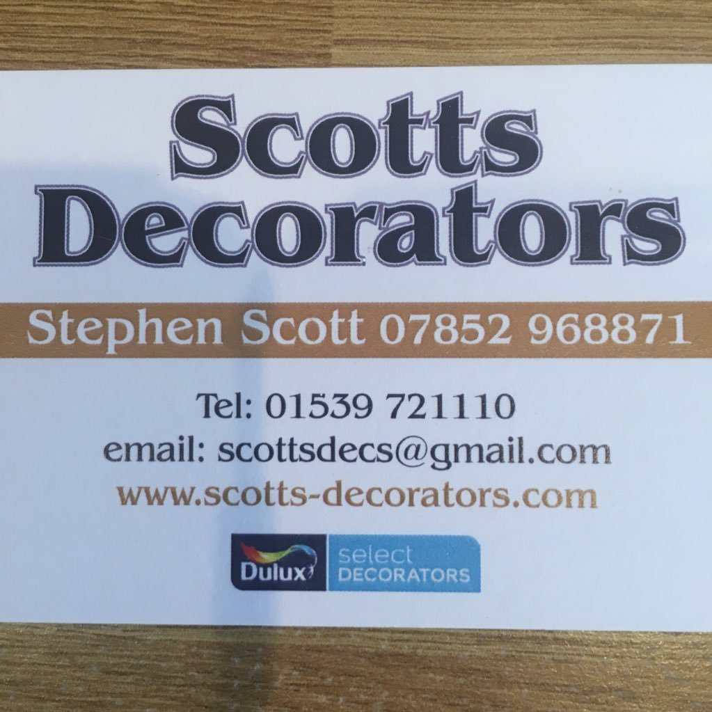 Family Firm est 1989 From Kendal,Cumbria. City And Guilds qualified. Dulux Select Decorators since 1999. Interior And Exterior Work Undertaken.