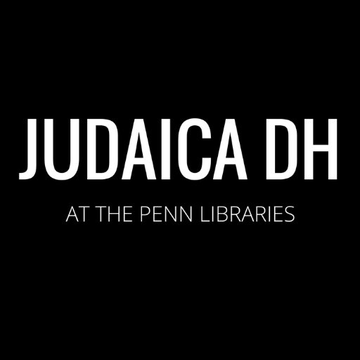 We are Judaica #DH at the @UPennLib.Follow us for news and updates on our projects including Scribes of the Cairo Geniza. #judaicadh #genizascribes #dhjewish