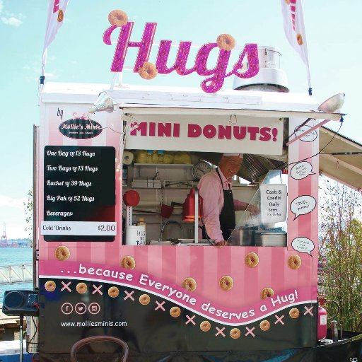 Vancouver's Premier Gourmet Mini Donut Caterer. We do private & corporate events and film treat catering. Message us to book your Hugs now!