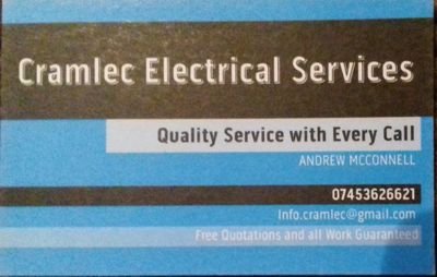 Domestic and Commercial electrician with over 35 years experience, specialising in all aspects of minor electrical works, covering the North East