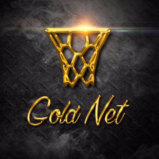 Gold Net Basketball