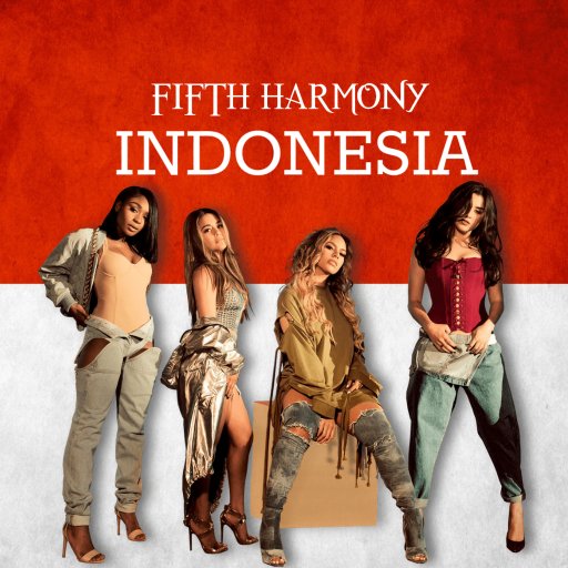 Your #1 FanClub & Source of @FifthHarmony in Indonesia 🇮🇩 | CP: fifthharmonyindonesia@gmail.com | #5HPSATourJKT on March 12, 2018 😎