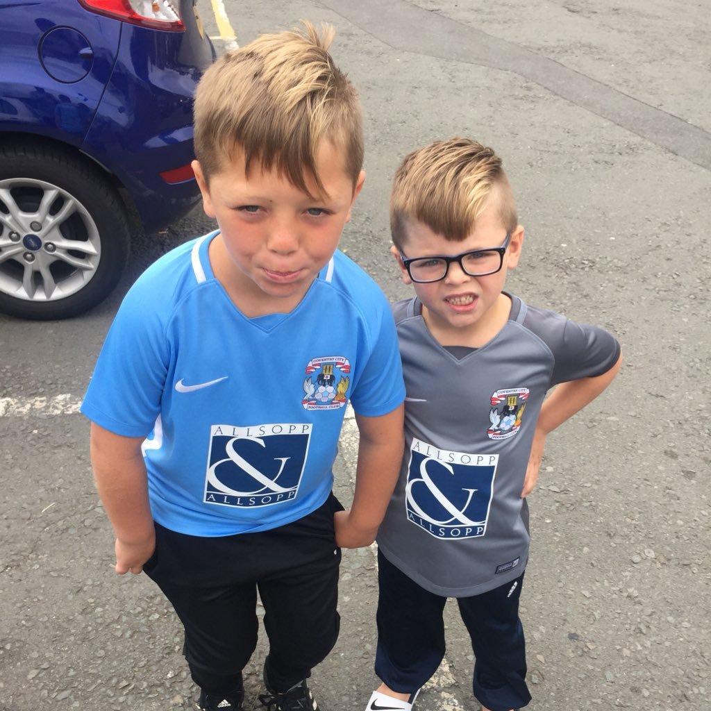 PUSB Cov city fan get to as many games as possible with the kids happily married