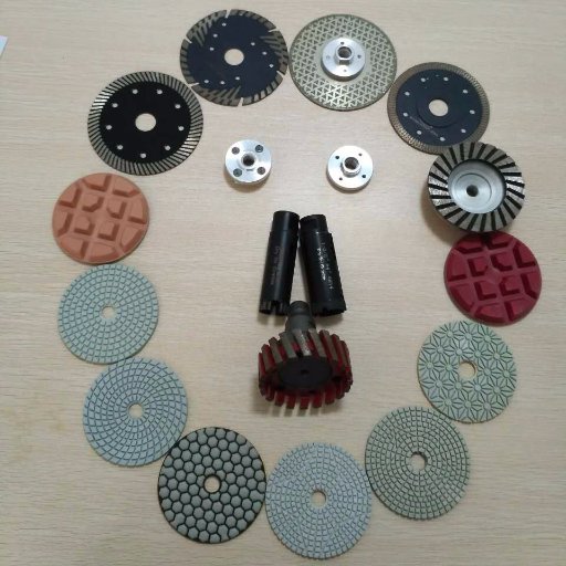 Polishing pads, core drill bits, cutting blades supplier from China. 🐼