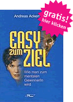 Sie wollen endlich das sein, was Sie sein könnten?
MENTALTRAINING!
Gratis der Bestseller EASY ZUM ZIEL unter http://t.co/pMN7CYH0cX