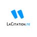 La Citation .fr (@lacitation_fr) Twitter profile photo