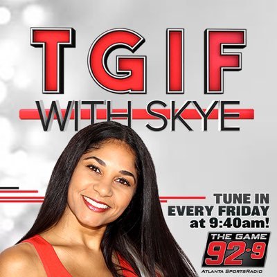 Don't know what to do this weekend? Tune in to Skye EVERY Friday @ 9:40am on 92.9 The Game!