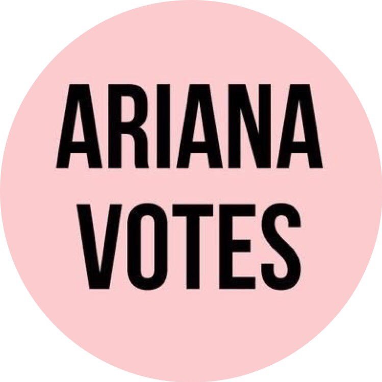 Your voting source for @ArianaGrande