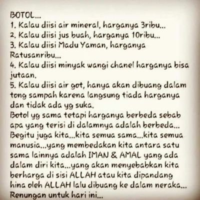 Apa adanya