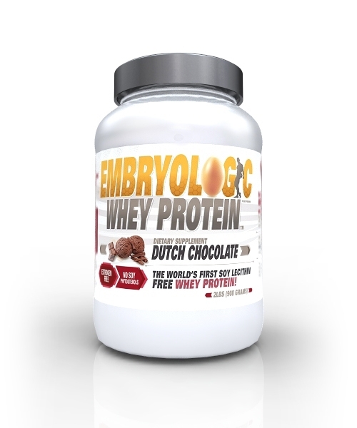 Embryologic Whey Protein (patent pending) is the first whey protein in the history of the sports nutrition industry NOT to contain the estrogenic sterol contain