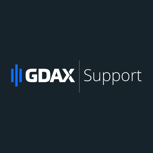 GDAX is now Coinbase Pro! For Support, find us at @CoinbaseSupport.