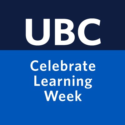 Celebrate Learning Week (CLW) is a week-long initiative celebrating teaching and learning opportunities at UBCV and UBCO from May 6–10 #CLW2024