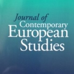 Official account of the Journal of Contemporary European Studies. Usual caveats apply.