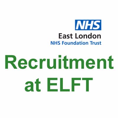 Making @NHS_ELFT an excellent place to work is important to us and one of our key priorities. Look at our available vacancies. #NHSjobs