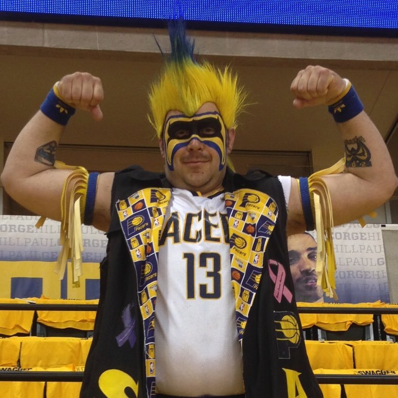 El Warrior. I eat, breathe & sleep Pacers. I love my Posse in Section 120 & 101. I'm influenced by Warrior, Sting & The Usos.