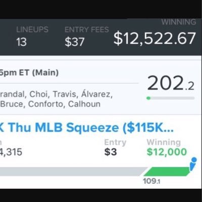 Tired of losing? You're at the right place. Message us to receive lineups from real professional dfs analysts. We do all sports for Fanduel and DraftKings.