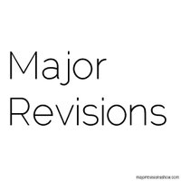 Major Revisions (@major_revisions) 's Twitter Profile Photo Major Revisions (@major_revisions) 's Twitter Profile Photo