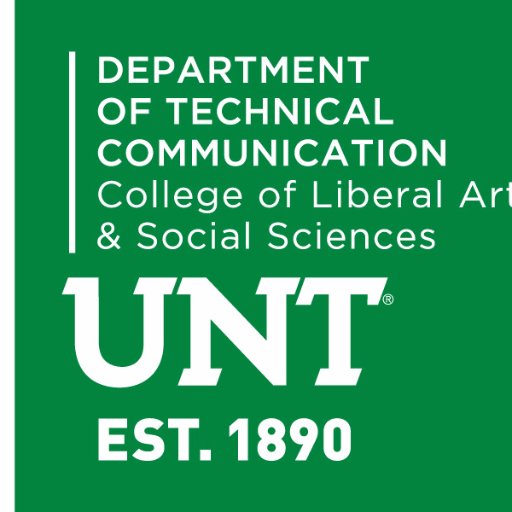 The official Twitter account for the University of North Texas' Department of Technical Communication. Follow us for departmental updates & news! #UNTTECM