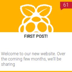 Tweeting from the @Raspberry_Pi blog archive: what happened on this day in previous years. A bot made by @ben_nuttall.