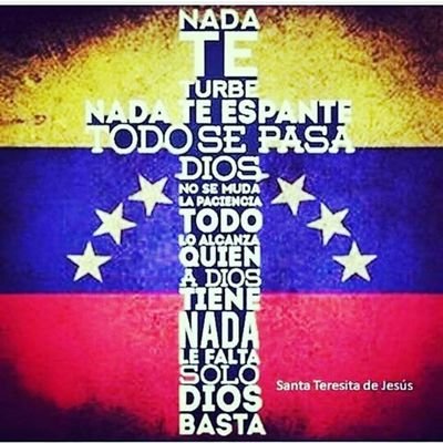 🇻🇪 100% Venezolana || Ucabista || Queriendo un país libre, en democracia y prosperidad || Abogado, Chef y Enfermera 💖