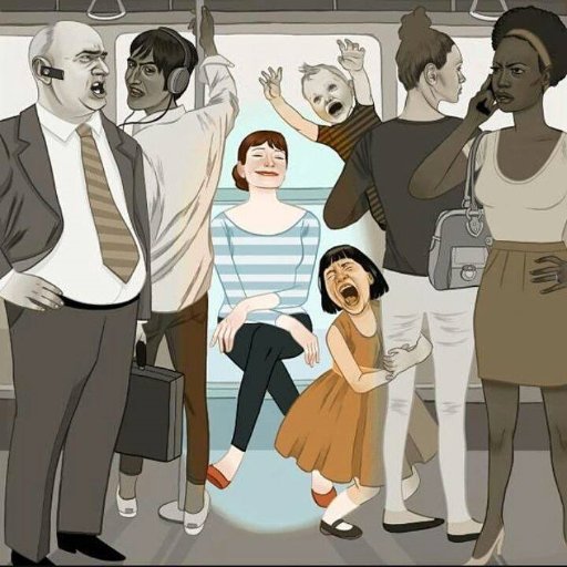 Una guida per non farsi esplodere le coronarie in attesa del bus. Inspirate. Espirate. Attac-cateve...Spettacolo di e con Nicoletta Cefaly