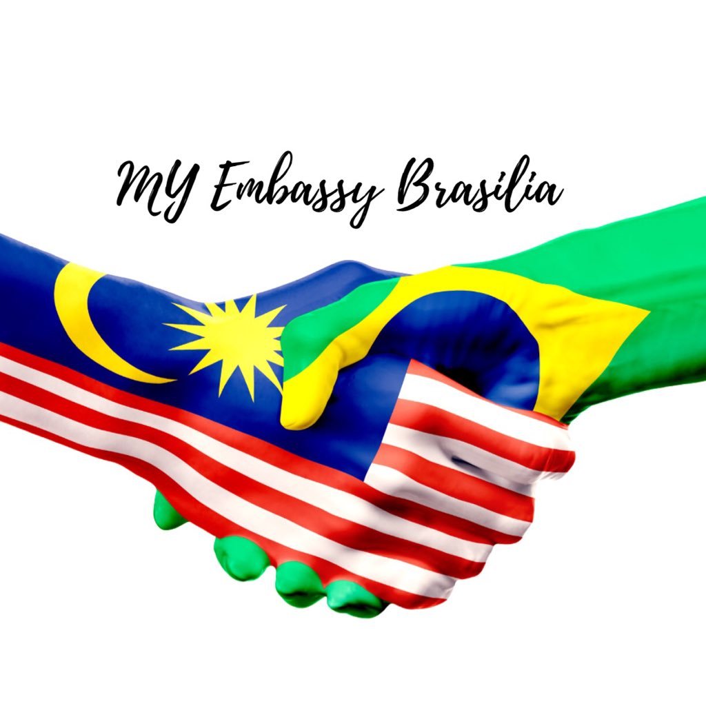 Official Twitter account of the Embassy of Malaysia in Brasília/Oficial do Twitter da Embaixada da Malásia em Brasília (concurrently accredited to 🇬🇾🇸🇷)