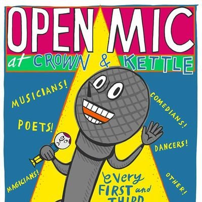 Every 1st & 3rd Thursday of the Month... (except for 20th July, there's a theatre show on) Tag us @bestopenmicever if you want your performances RTweetin'