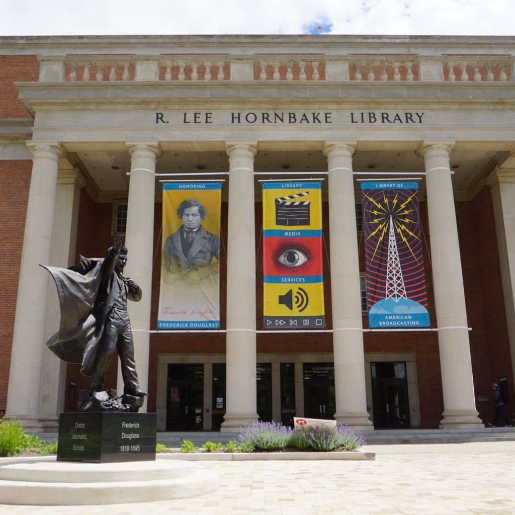 Primary sources and unique collections related to #UMD, #marylandhistory, #literature, #rarebooks, #laborhistory, #broadcasting & more. ❤️🖤💛