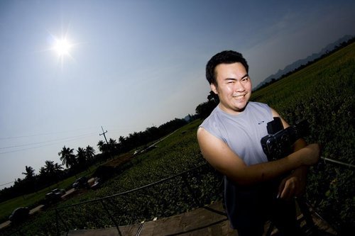I was born in Songkhla a southern city in Thailand.
I has just been awarded a certificate as a semi finalist in this years Hasselblad Masters 2008.