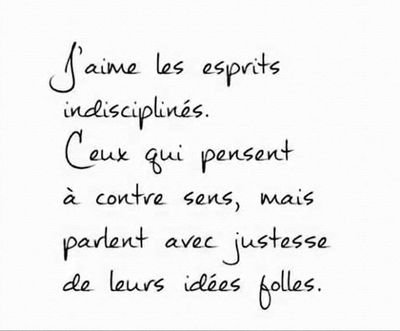 Just TRY to keep an open mind way of life. Not so easy